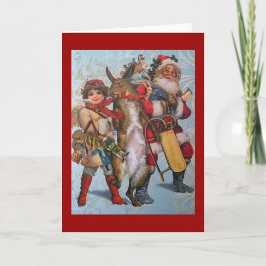  reproductie kerst Kaart (Voorkant)