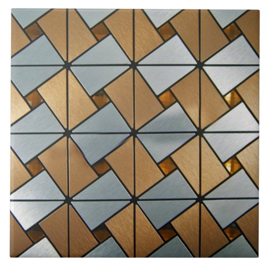  reproductie kunst deco moderne tijd tegeltje (Voorkant)