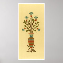  Reproductie Lange Vaas Art Poster