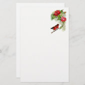  Reproductie Spring Robins Briefpapier (Voorkant / Achterkant)