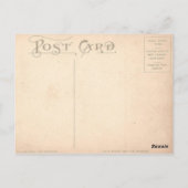  reproductie van Briefkaart - Zad Puppy Dog (Achterkant)