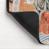 Reproductie van de mozaïek muismat (Hoek)