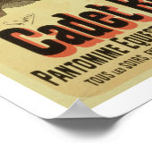 Reproductie van een poster adverteren "Cadet Rouss (Hoek)