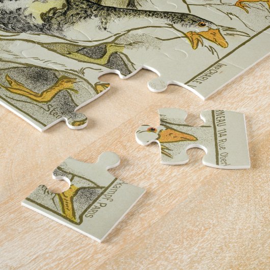 Reproductie van een Poster Adverteren Comiot Motor Legpuzzel (Zijkant)