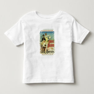 Reproductie van een poster adverteren "De Lover va Kinder Shirts