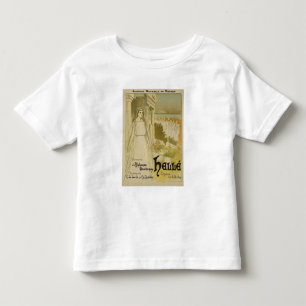 Reproductie van een poster adverteren de opera 'He Kinder Shirts