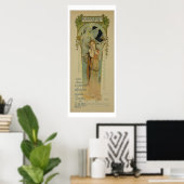 Reproductie van een poster adverteren de opera 'Me (Thuiskantoor)