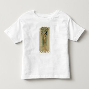 Reproductie van een poster adverteren de opera 'Me Kinder Shirts
