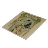 Reproductie van een poster adverteren de opera 'Me Tegeltje (Zijkant)