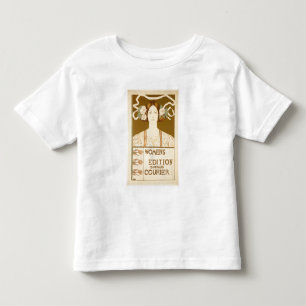 Reproductie van een poster adverteren de "Vrouwen" Kinder Shirts