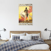 Reproductie van een poster adverteren "Een nieuw l Canvas Afdruk (Insitu (Slaapkamer))