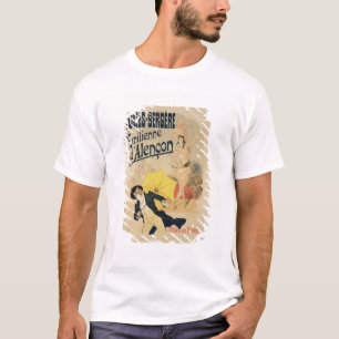 Reproductie van een poster adverteren "Emile d'Ale T-shirt