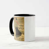 Reproductie van een poster adverteren "Eugenie Buf Mok (Voorkant links)