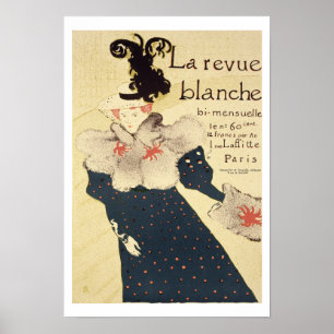 Reproductie van een poster adverteren "La Revue Bl