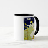 Reproductie van een poster adverteren "Lippincott' Mok (Voorkant rechts)