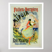 Reproductie van een poster adverteren "The Mirror" (Voorkant)