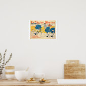 Reproductie van een poster adverteren "The Simpson (Keuken)