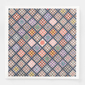 Reproductie van een  Quilt uit 1886 Servet (Voorkant)