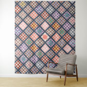 Reproductie van een  Quilt uit 1886 Wandkleed (In situ)