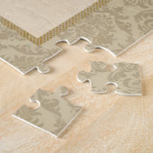  reproductie van kerst Holly Cat Legpuzzel (Zijkant)