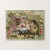 reproductie van moeder en dochter legpuzzel (Horizontaal)