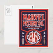  reproductie van olieteken briefkaart (Voorkant / Achterkant)