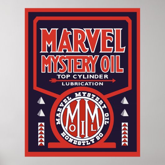  reproductie van olieteken poster (Voorkant)