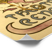 Reproductie van Poster Mucha: La Dame aux Camélias (Hoek)