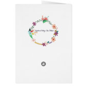   reproductie van St. Patrick's Day (Achterkant)