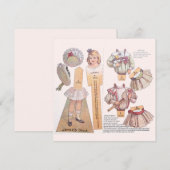  reproductie van Victoriaans trennispapier (Voorkant / Achterkant)