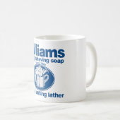 Reproductie van Williams zeep scheren Mok (Voorkant rechts)