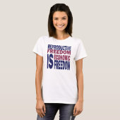 Reproductieve vrijheid t-shirt (Voorkant volledig)