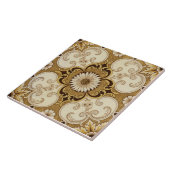 Reproduction Antiek Minton China Victoriaans Tegeltje (Zijkant)