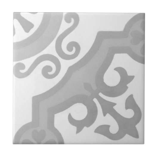 Reproduction Authentic Encaustic Cement Tile Tegeltje (Voorkant)