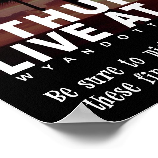 Reproduction Concert Poster (Hoek)