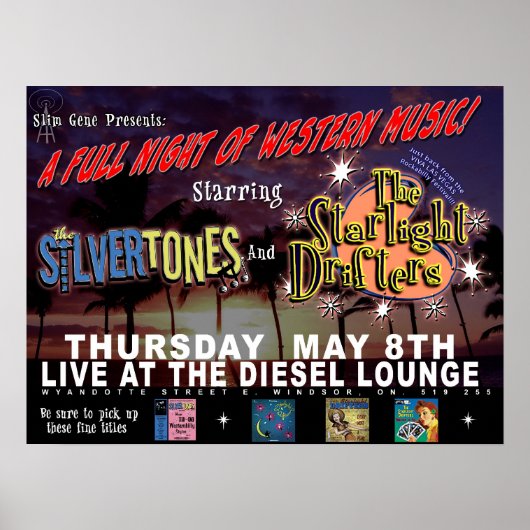 Reproduction Concert Poster (Voorkant)