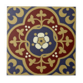 Reproduction Ecclesiastic Encaustic Gothic Tile Tegeltje (Voorkant)