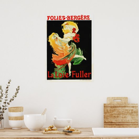 Reproduction  Frans poster (Keuken)