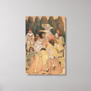 Reproduction print "A Child's Garden"