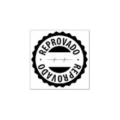 Reprovado, Portugese rubberzegel Rubberstempel (Afrduk)