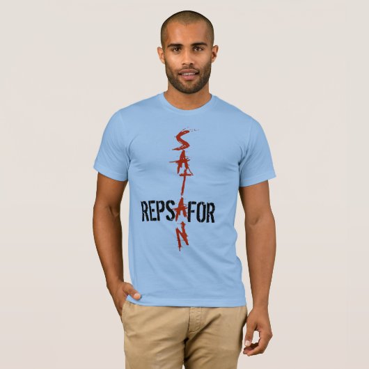 Reps4Satan T-shirt (Voorkant volledig)
