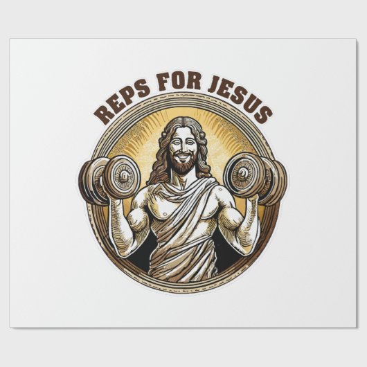 Reps voor Jezus Cadeaupapier (Vlak)