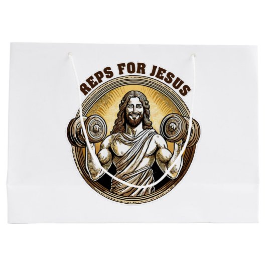 Reps voor Jezus Groot Cadeauzakje (Achterkant)