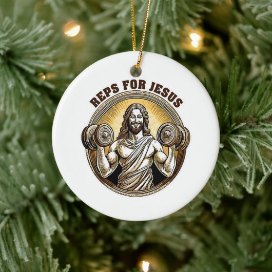Reps voor Jezus Keramisch Ornament (Boom)