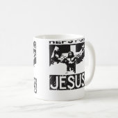 Reps voor Jezus Koffiemok (Voorkant rechts)