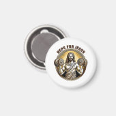 Reps voor Jezus Magneet (Voorkant / Achterkant)