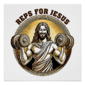 Reps voor Jezus Perfect Poster (Voorkant)