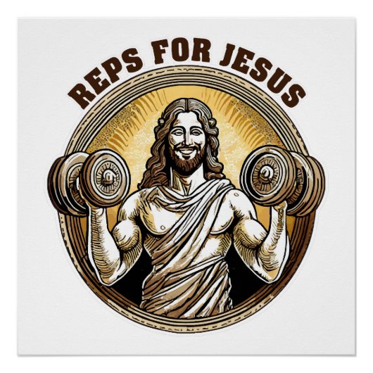 Reps voor Jezus Perfect Poster (Voorkant)