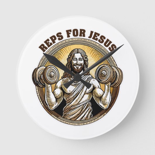 Reps voor Jezus Ronde Klok (Voorkant)