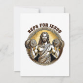 Reps voor Jezus RSVP Kaartje (Achterkant)